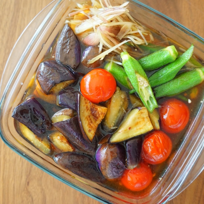 夏野菜の焼きびたし レシピ 作り方 By あかね れしぴ 楽天レシピ 夏野菜の焼きびたし レシピ 作り方 By あかね れしぴ 楽天レシピ